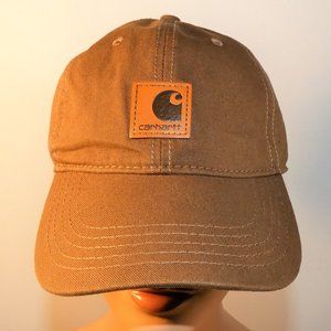 Carhartt Adjustable Baseball Hat Cap - Brown